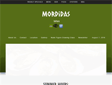 Tablet Screenshot of mordidas.com